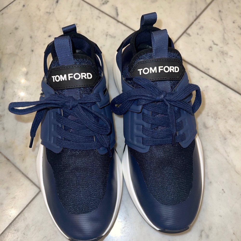 Tom Ford Midnight Blue Athletic Shoes